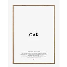 POSTER & FRAME Oak Wood Frame |Brun |A4
