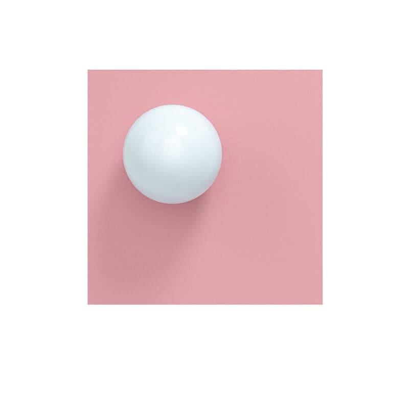 Swedish Ninja Candy big square S vägglampa Bubblegum Pink