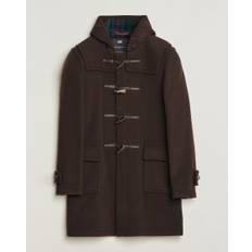 Gloverall Morris Duffle Coat Brown/Tartan