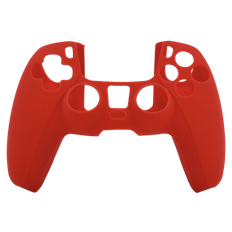 PS5 Controller Sleeve i rød silicone