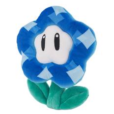 Sanei Boeki Super Mario Wonder Plyschleksak Wonder Flower B14 x D7 x H18cm stoppad Toy SMW02 Bros. (S) blå