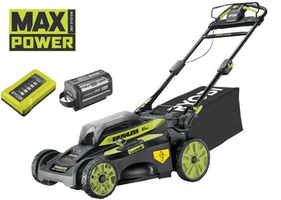 Ryobi 36V Plæneklipper RY36LMX51A-160