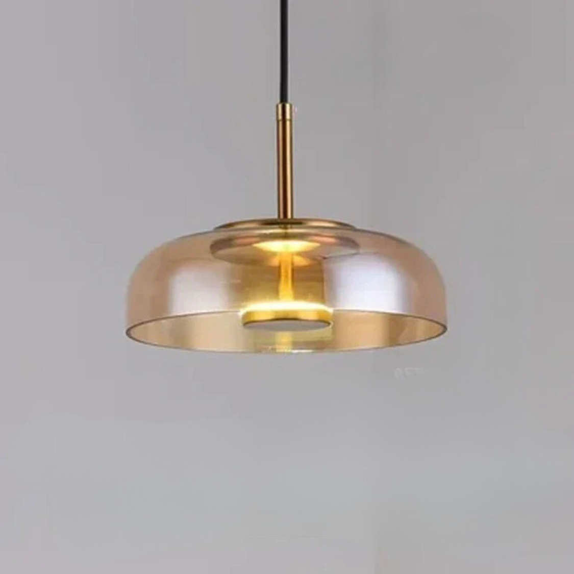 EcoGlow Pendel - Hållbar LED-belysning för varje inredning - Amber / Kall vit