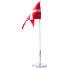 FORKROMET FLAGSTANG 40 CM MED BLANK FOD