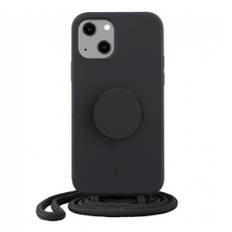 PopSockets PopGrip Hülle iPhone 14 Plus schwarz