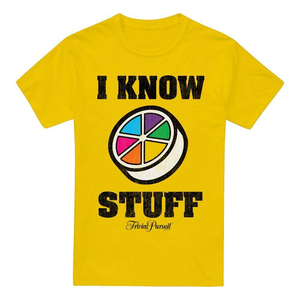 Trivial Pursuit Mens I Know Stuff T-Shirt XXL