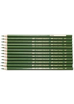 Färgpenna FABER-CASTELL mörkgrön (12)
