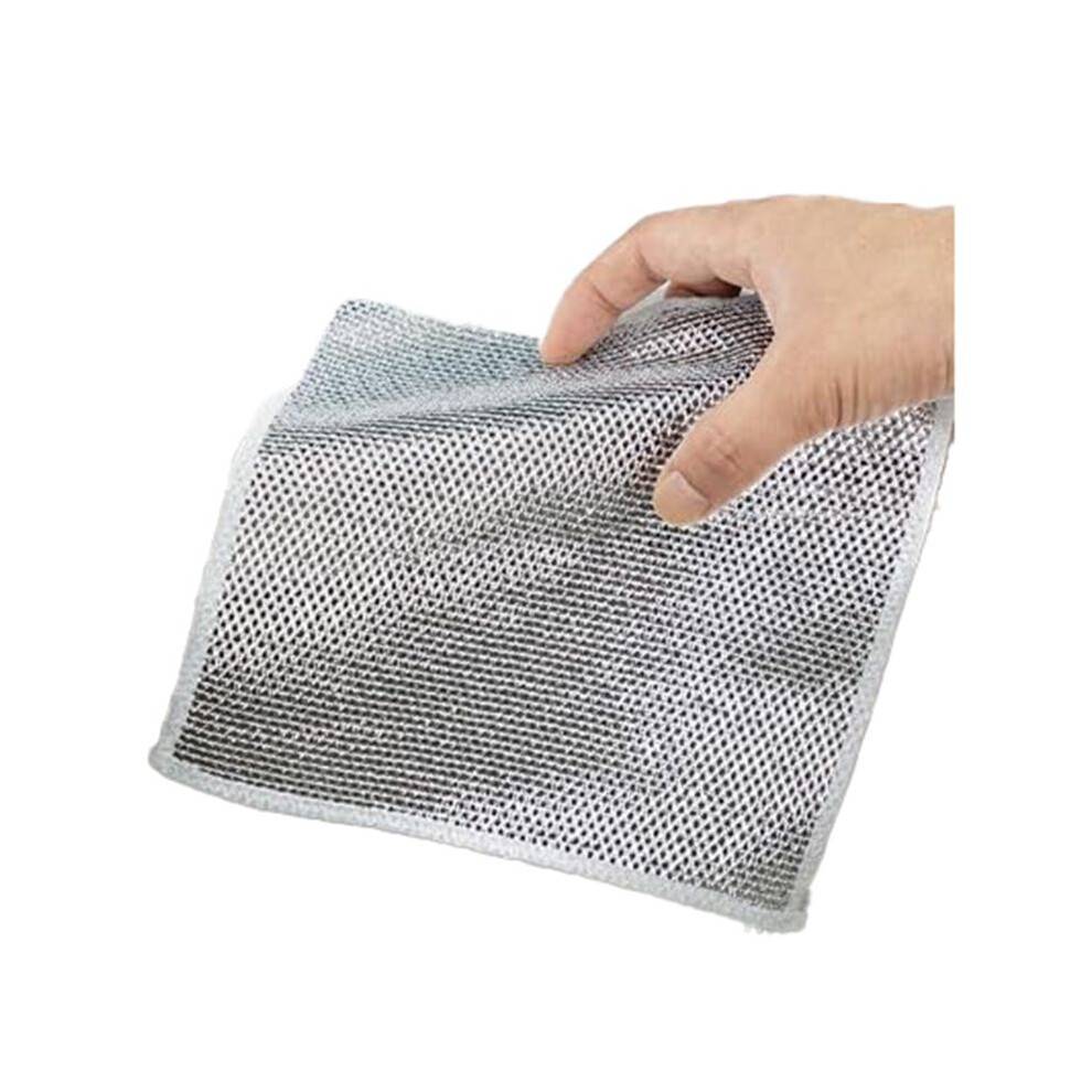 Anti-Scratch Disktrasa, VåT och Torr AnväNdning, Skrubbar och RengöR Disk, DiskbäNkar, BäNkar, Spisar, Enkel SköLjning, MaskintväTtbar 10 St