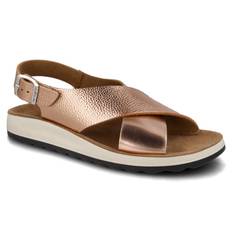 Fly Flot - Sandal m/kryds over foden, 42-0721 - Bronze - 38