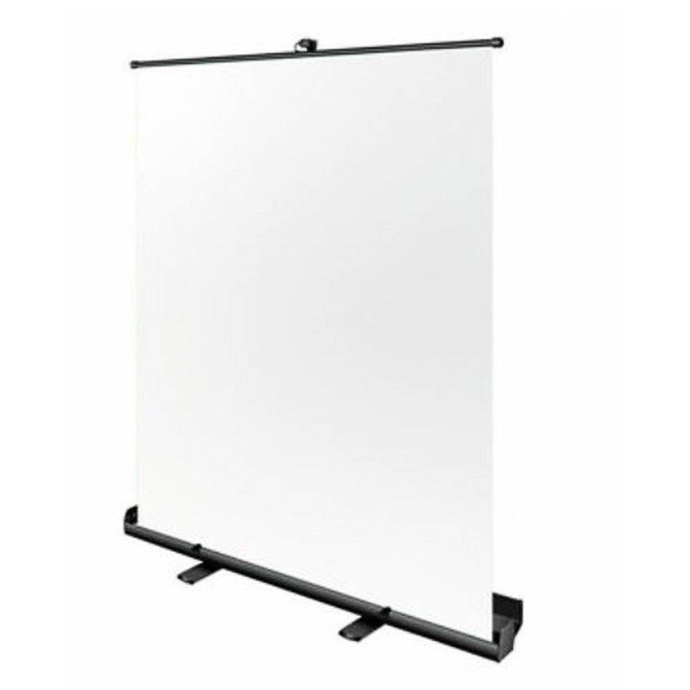 Vit bakgrundsduk rollup 148 x 190 cm
