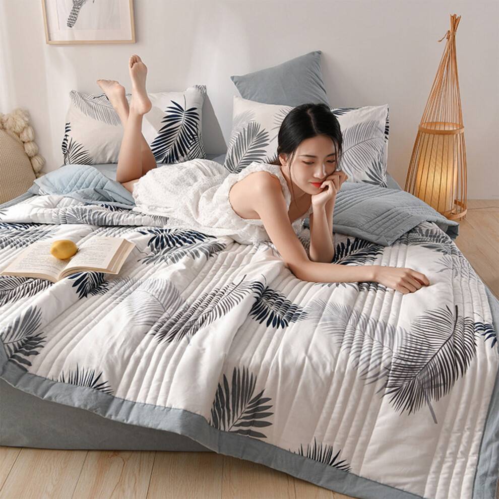 Bomulds Sommer Kølende Dyne King Size 71x79in