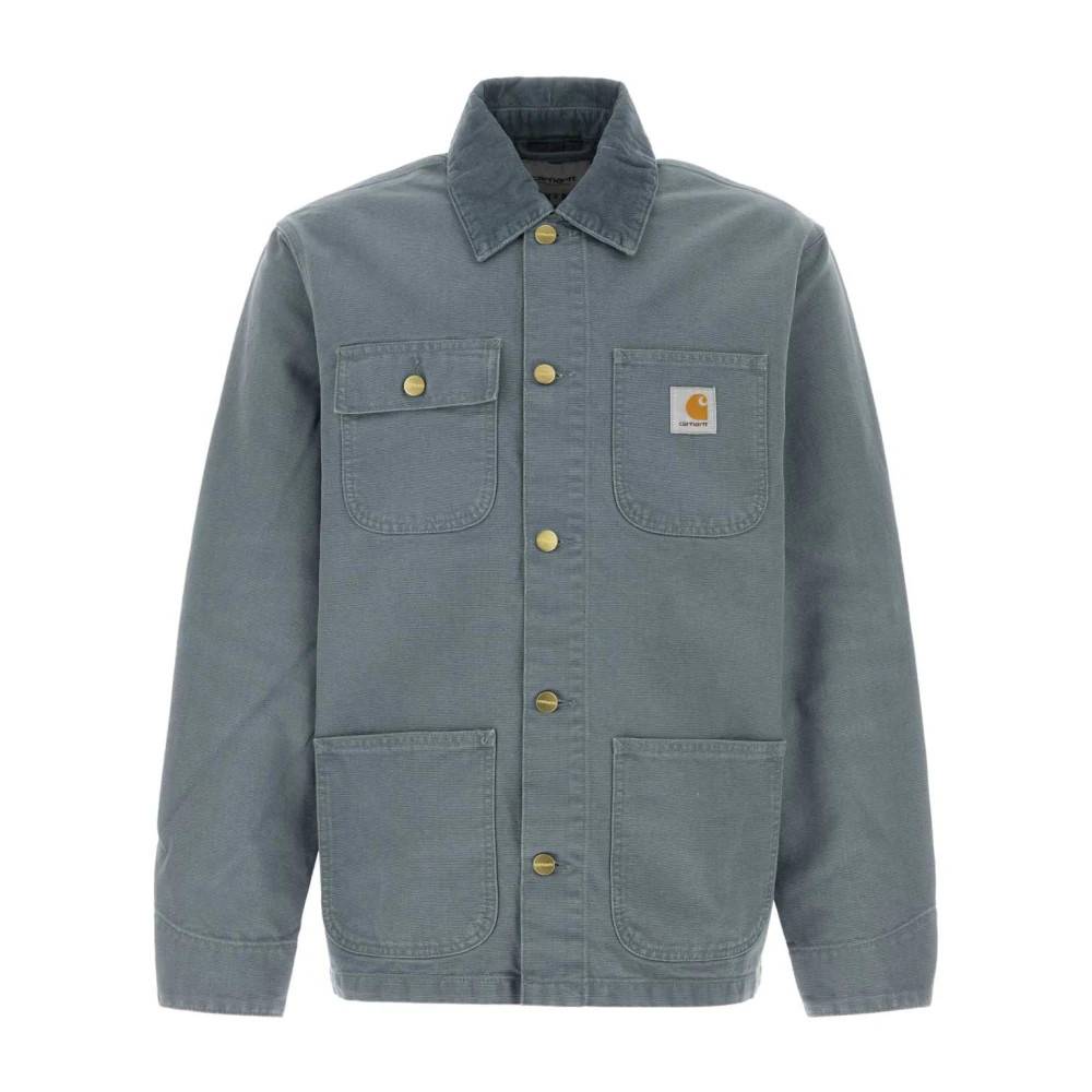Carhartt Wip Michigan Coat - - Jakker - Herre - Blå - XL - Bomuld - Michigan Coat