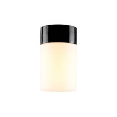Ifö Electric Opus 120/200 taklampa/vägglampa opalglas/svart IP54