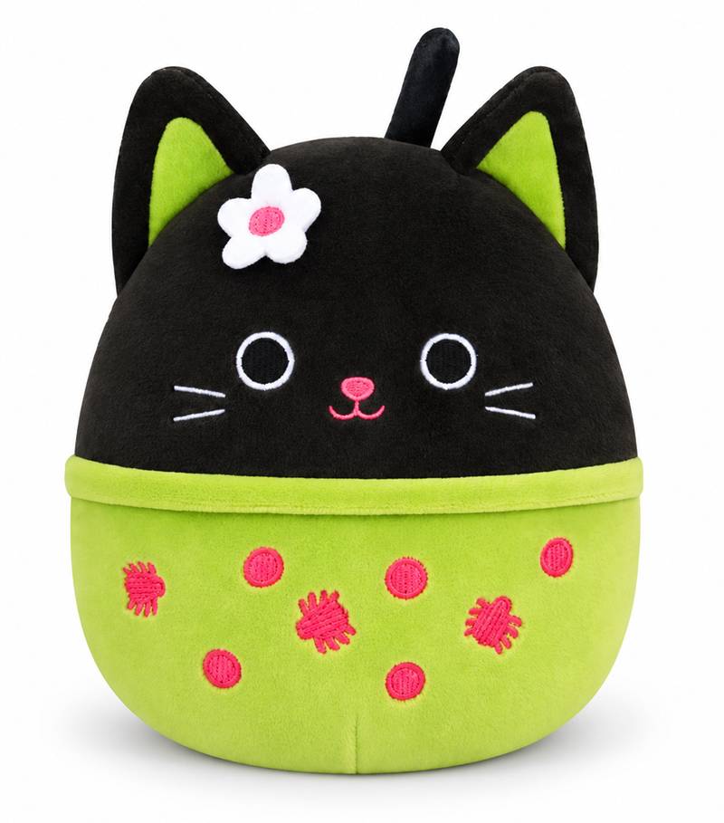 Squishmallows Halloween Tildy Svart Katt (19cm)