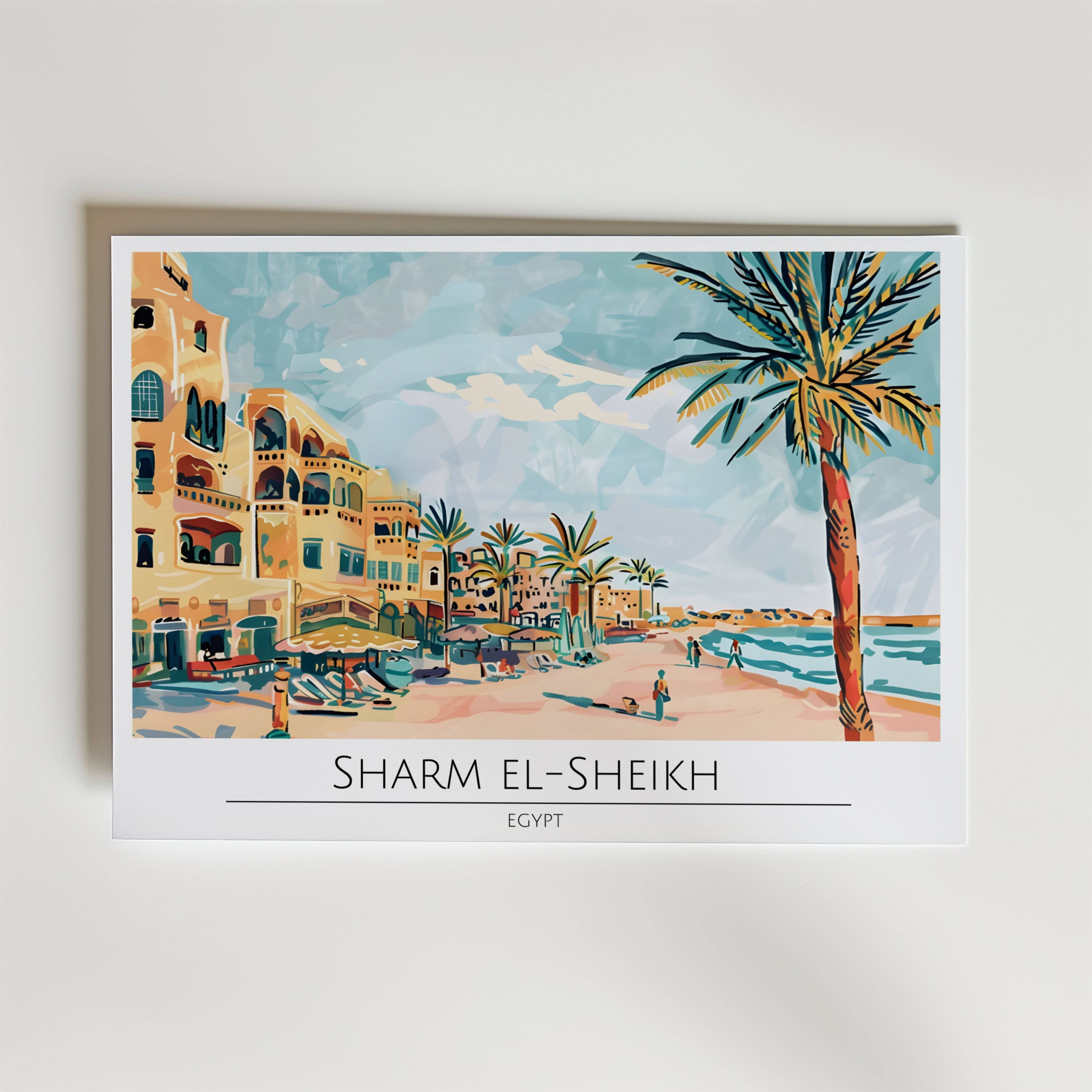 Sharm El-Sheikh Poster - Fine Art Poster 70x100 cm