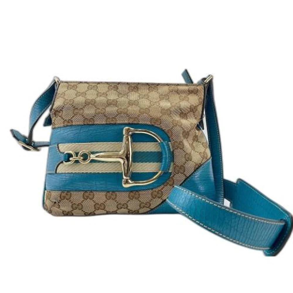 Gucci Vintage - Pre-owned Horsebit Axelremsväska Vintage - Dam - ONE Size -