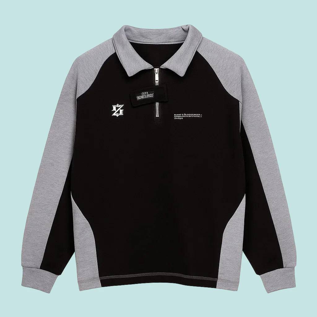 MiniFashion – Lekfull & klassisk – Bomullströja Svart / 130 (6–7 år) | Pedagogiska Träleksaker