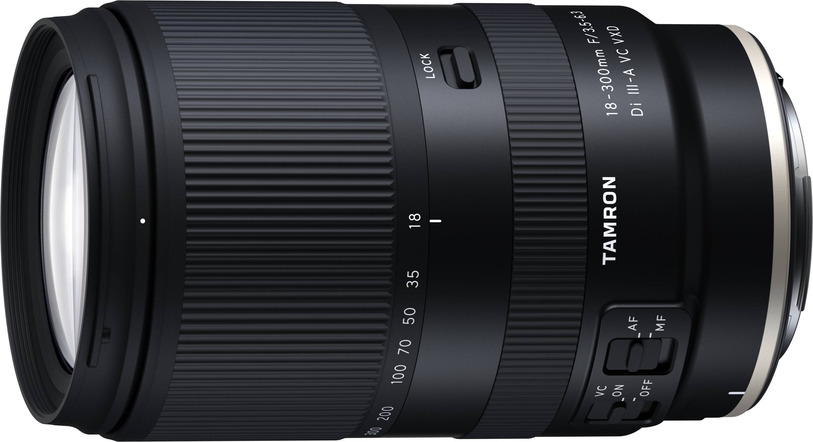 Tamron Superzoom Objektiv til Nikon Kamera - 18-300mm, f/3.5-6.3, Di III-A