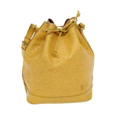 Louis Vuitton Vintage, Pre-owned, Dam, ONE Size, Läder, Förägt Noe Bucket Bag Gul Läder