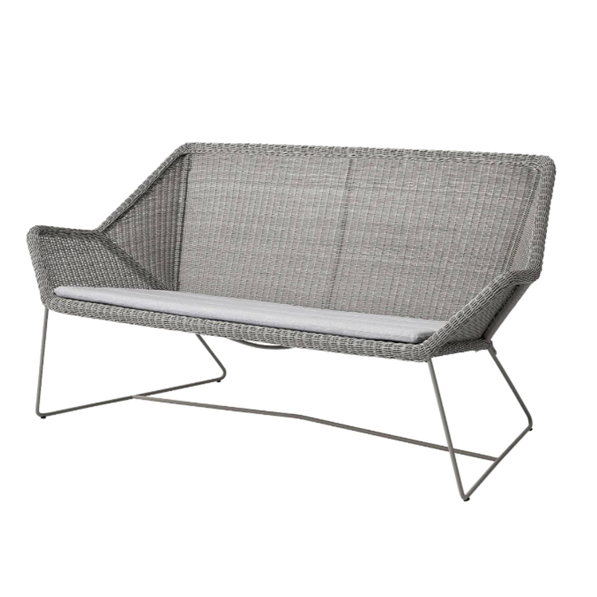 Breeze Loungesofa Taupe Light grey, Cane-line Natté.