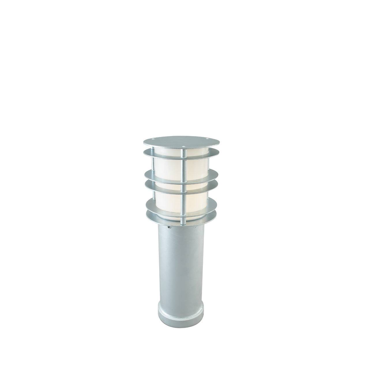 Norlys Stockholm galvaniseret stål Opal, E27 IP65 46W 49CM - Udendørslampe.