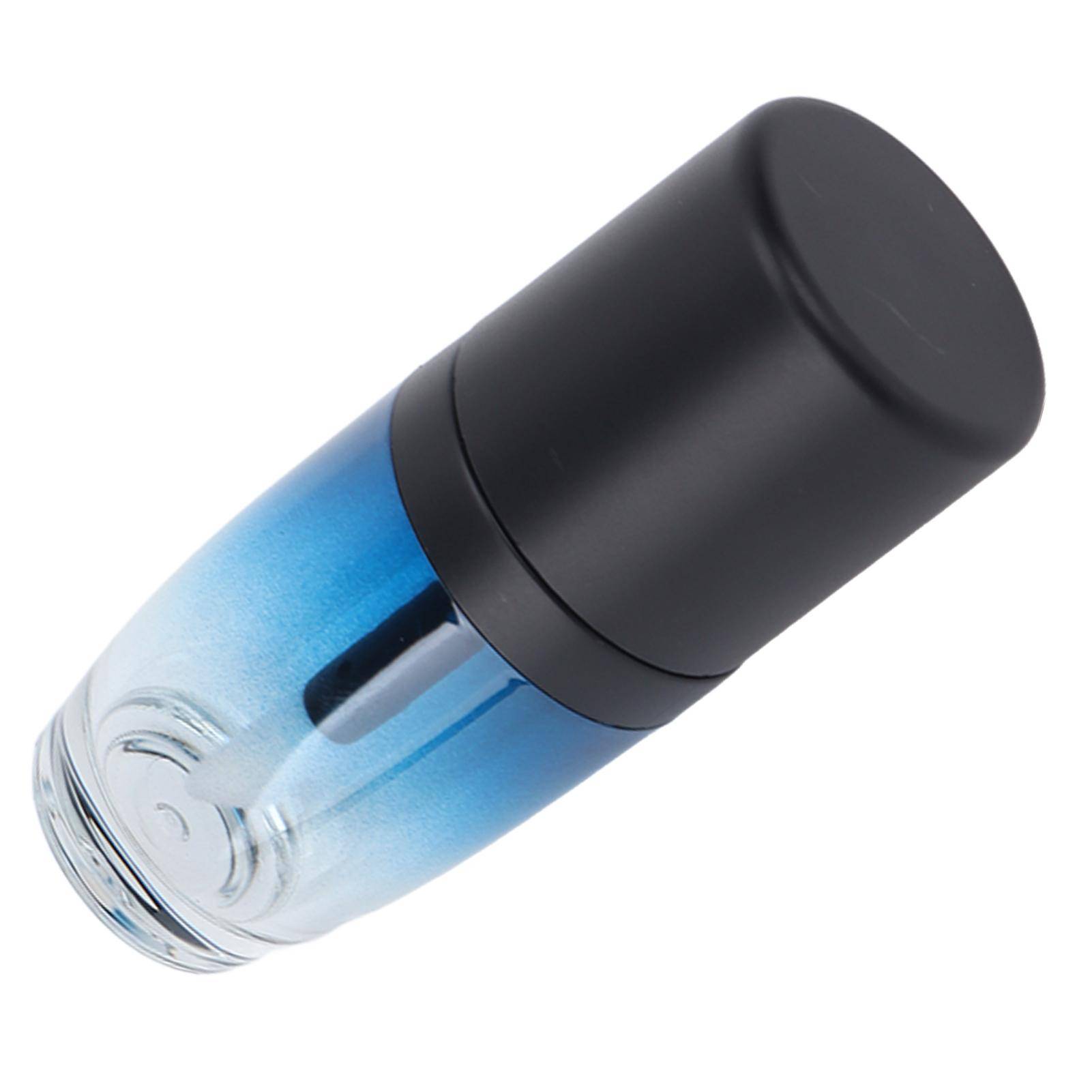 Bottle Lip Gloss Tubes DIY 4.5ml Capacity Quadrate Shape Transparent Gradient Black Blue Shell
