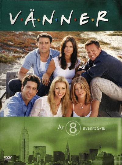 DVD - Vänner - Säsong 8 - Episod 9-16 (Beg)