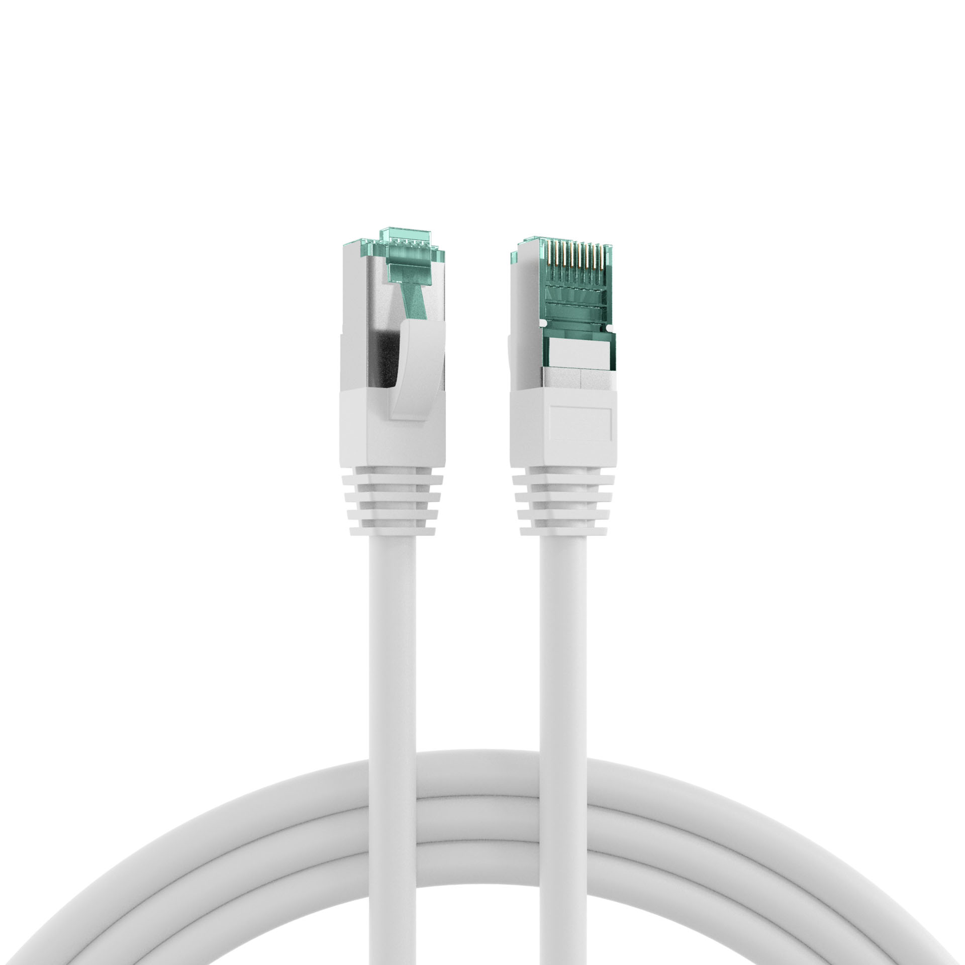 EFB-Elektronik Patchkabel Cat.6A S/FTP RJ45 EC6000A 30m ws