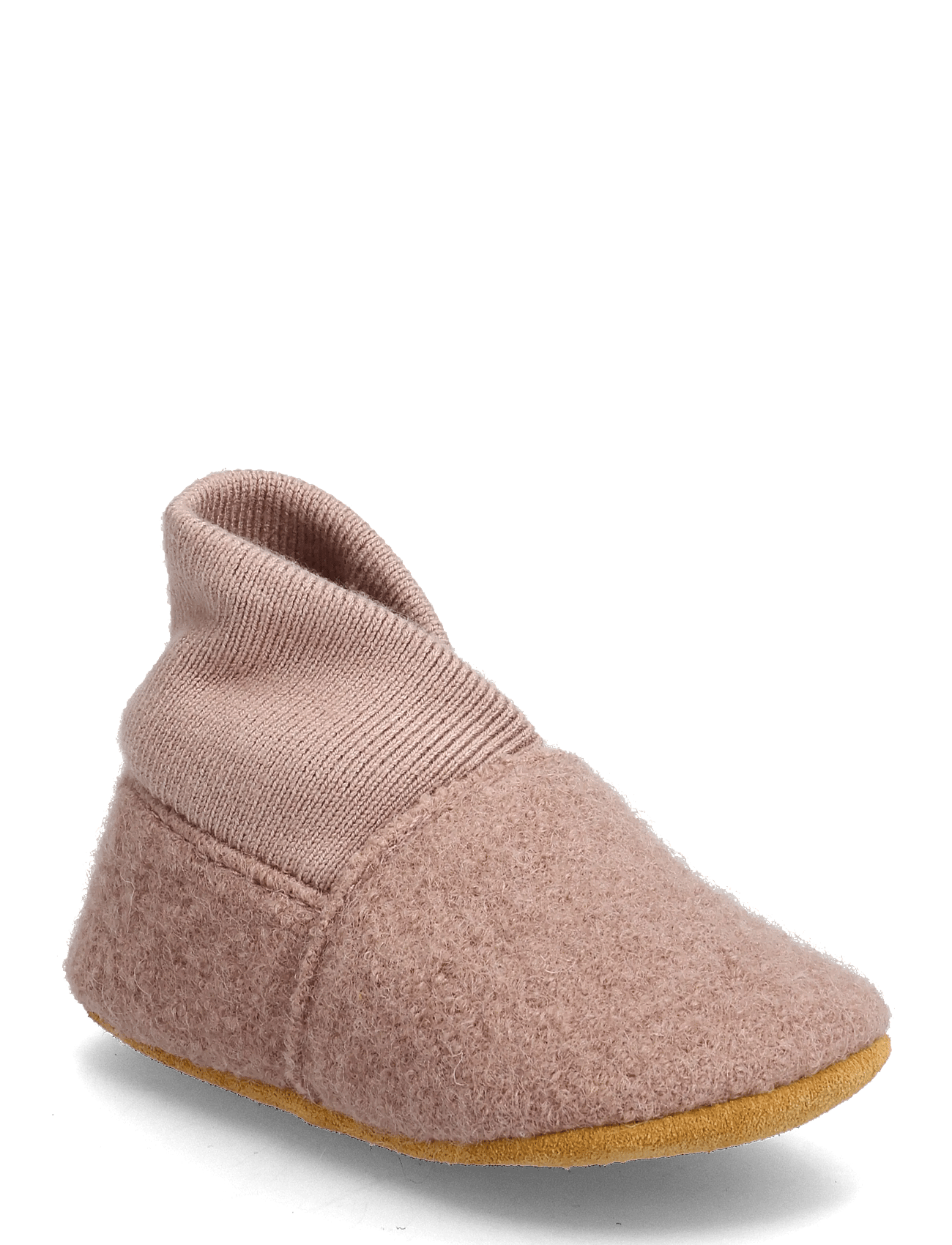 EN FANT Wool Slippers W. Rib | Pink | 21\22