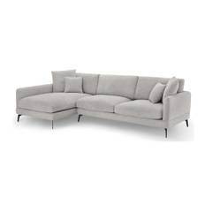 Maggie sofa - flere farver - Venstre vendt / Grå