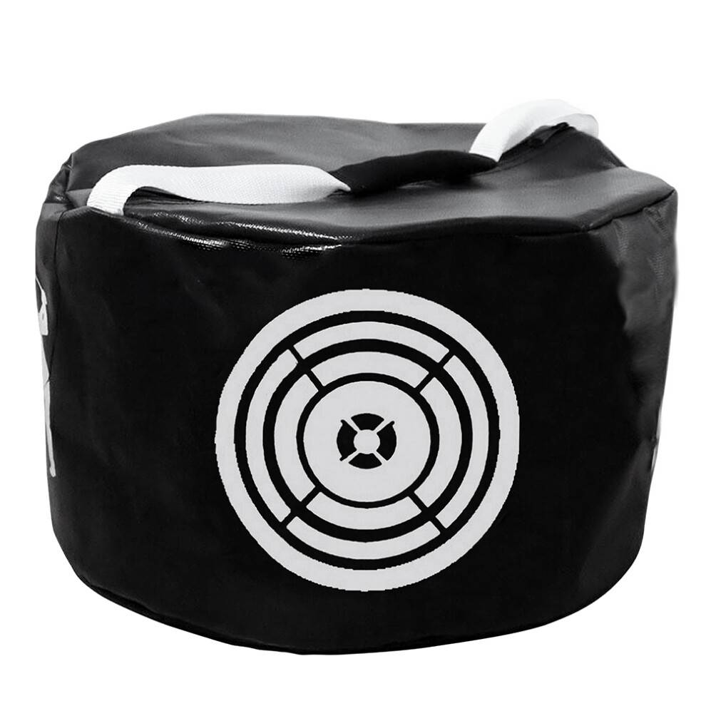 Golf Impact Power Smash Bag Hitting Swing Træningshjælpemidler Trænertaske, Sort
