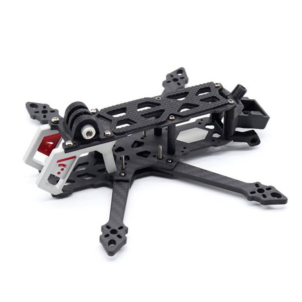 LHCXRC CLOUD 160 160 mm hjulbas 4 mm arm tjocklek 3,5 tum DIY-ramkit Stöd för DJI O3 Air Unit för RC Drone FPV Racing