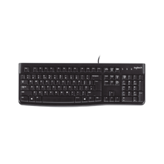 Logitech K120 Tastatur | Kabel | Sort