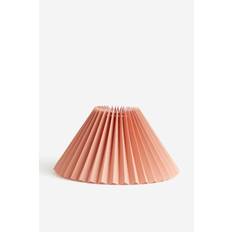 H&M Home - Plisseret lampeskærm - Lys Orange