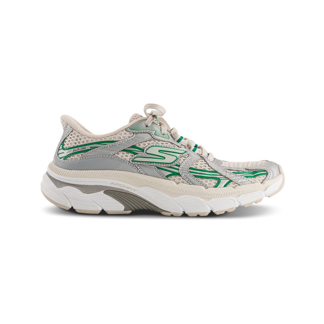 Skechers Slip-ins Go Run Arch Fit 2.0 Juniper Sneaker Sølv 129223 - 40