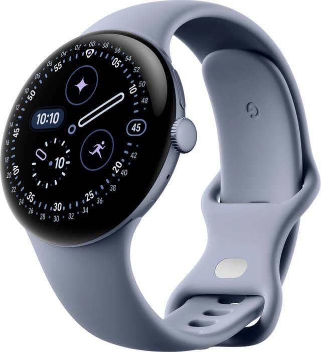 Google Pixel Watch 4 smartklocka 45mm LTE (månsten)