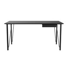 FH3605™ Skrivebord m. skuffe - Sort/Sort/Sort