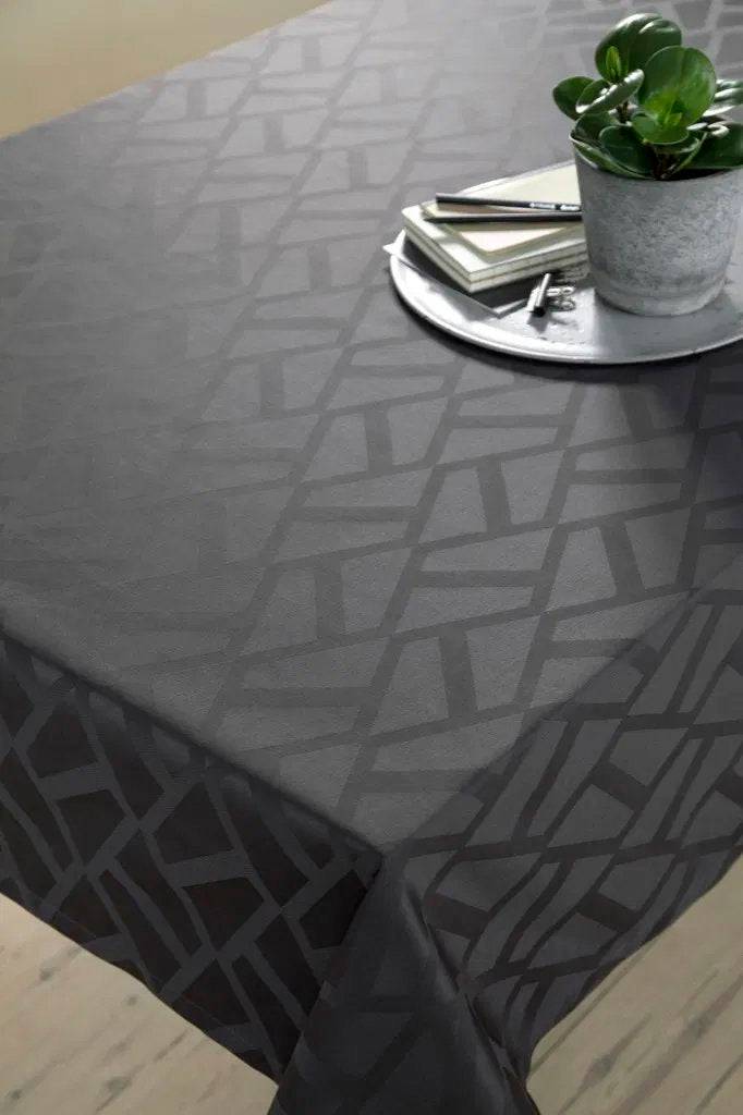 Ice Damask Table Cloth 140x370 cm-6005-9-95