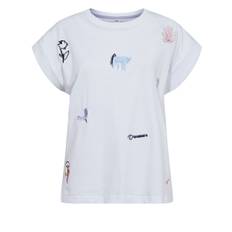 NUDEBORA T-SHIRT GOTS - Bright White - XS