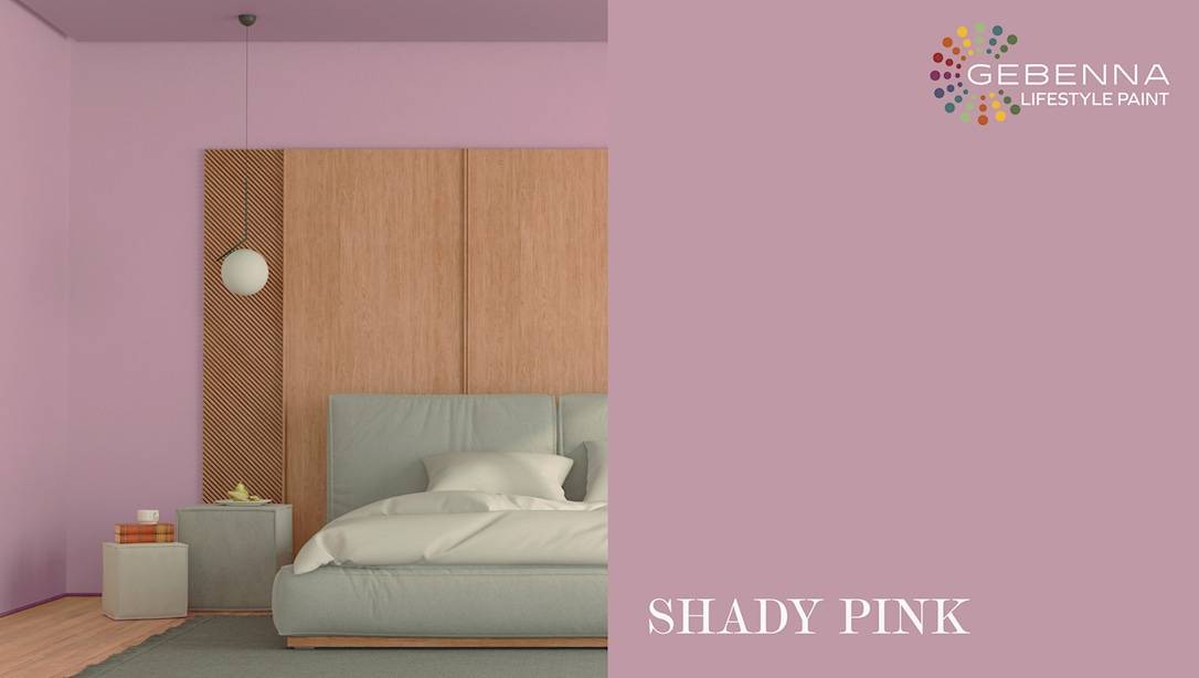Gebenna Vægmaling: Shady Pink 9 liter