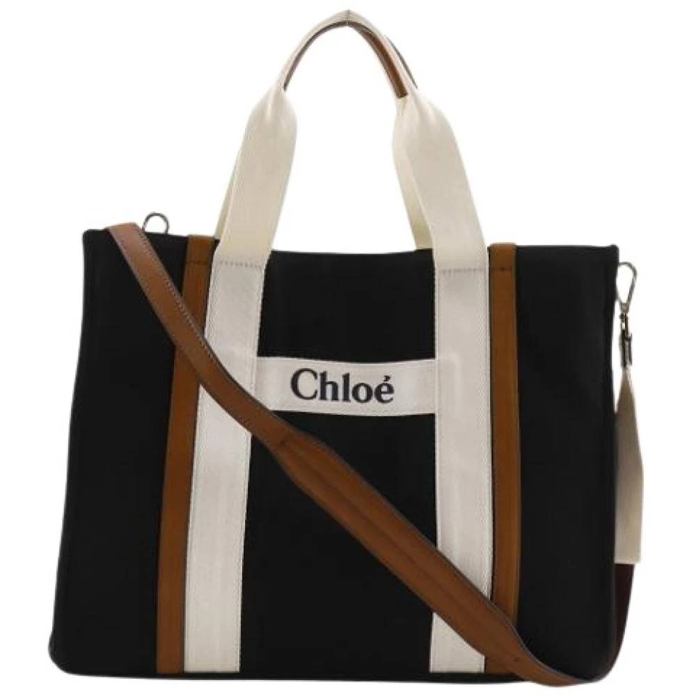 Chloé Pre-owned Pre-owned Tote bag - Vintage - Dame - Sort - ONE SIZE - Uld