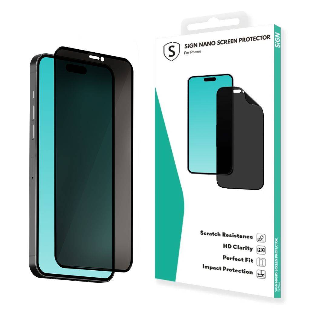 SiGN Strong Nano Privcay skærmbeskytter til Motorola Razr 40 Ultra
