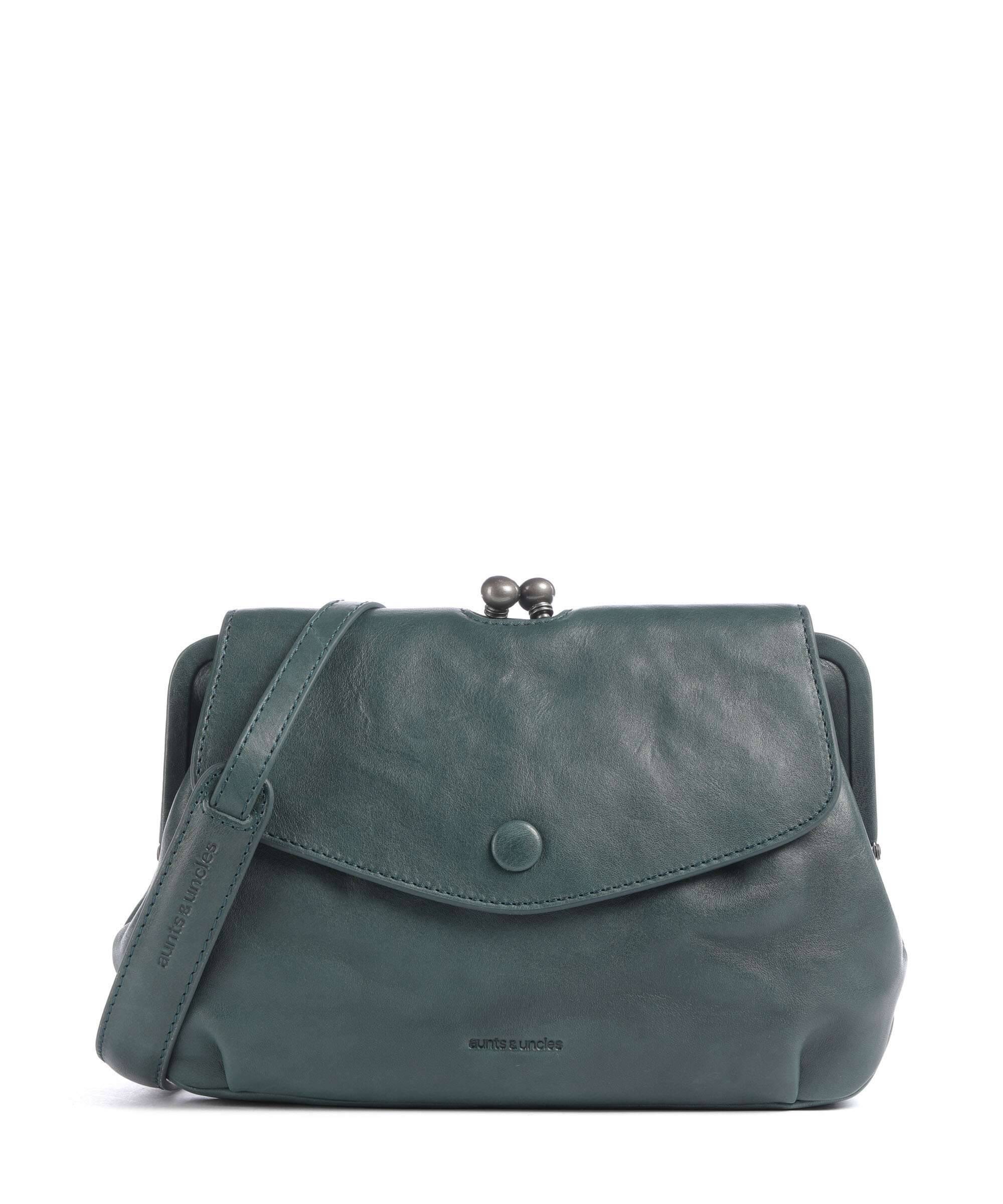 Aunts & Uncles Grandma's Luxury Club Mrs. Madeline Crossover taske green jewel