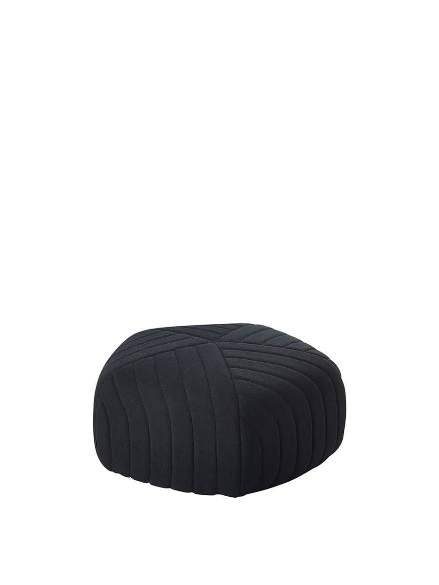 Five Pouf, large fra Muuto Remix 182 - Sort - Jacobsen Plus