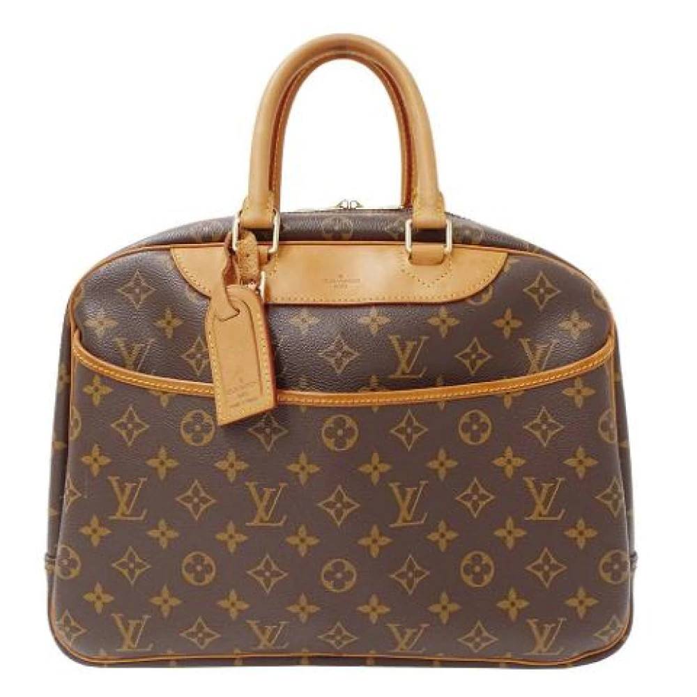 Louis Vuitton Vintage Pre-owned Monogram Håndtaske - Vintage - Dame - Brun - ONE SIZE - Uld