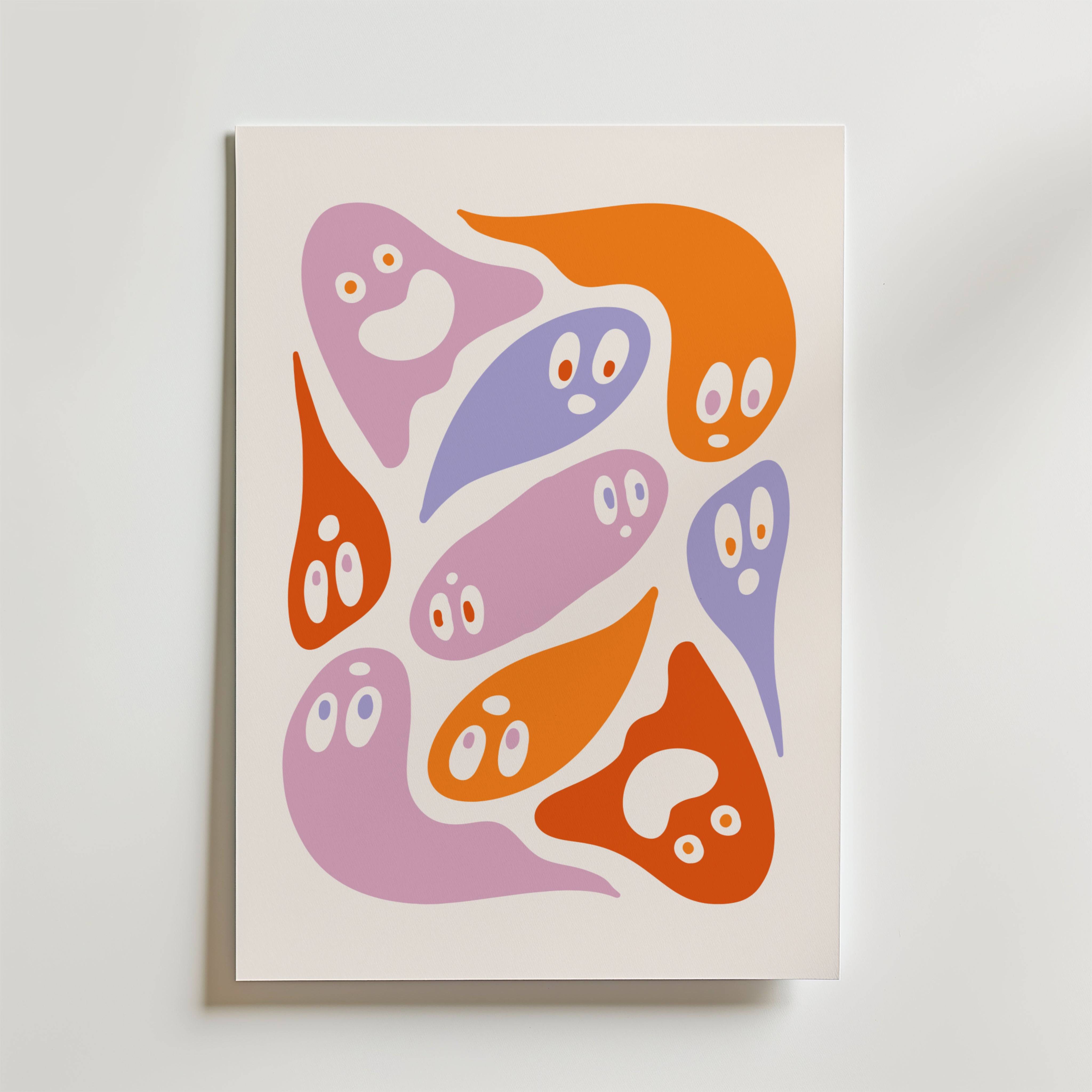Playful Spirits Poster - Fine Art Poster 30x40 cm
