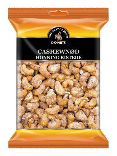DK-NUTS Cashewnødder (honningristede) 0,25 KG