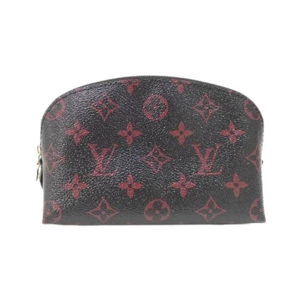 Louis Vuitton Vintage Pre-owned Pochette Cosmetic Monogram Pouch - Vintage - Dame - Brun - ONE SIZE -