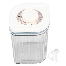 1200ml Baby Formula Dispenser One Button Handy Milk Powder Container Airtight Dampproof Portable L(for 6.5-9kg)