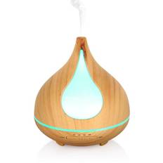 300ml Aromaterapi eterisk olja Diffuser Ultrasonic Cool Mist Aroma Luftfuktare med LED-ljus för doft spa i hemrummet UK